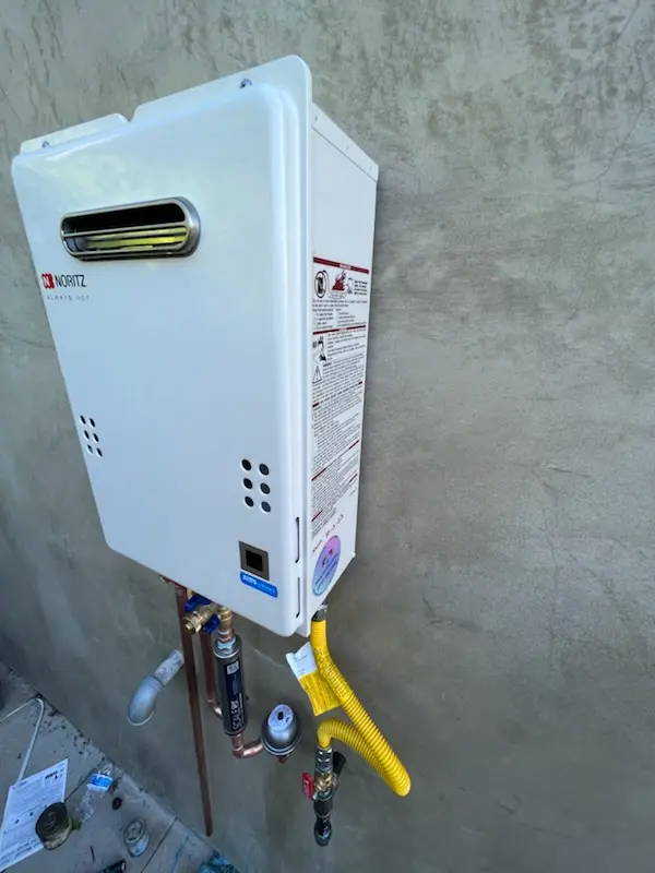Tankless water heater installation for Lake San Marcos homes